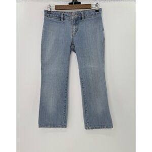 Tilt Vintage Y2K Junior's Low Rise Cropped Stretch Denim Jeans Sz 3 90's Hipster